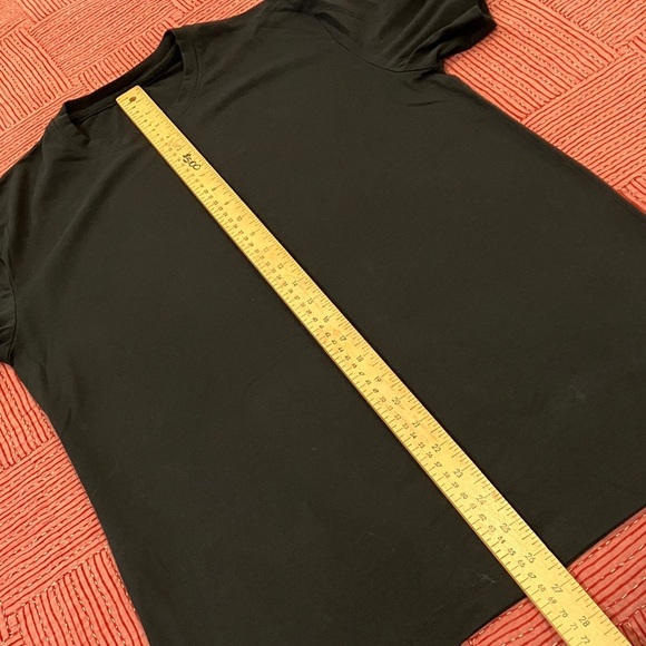 George men’s Stretch Black soft cotton Tee perfect as an undershirt - Picture 5 of 8